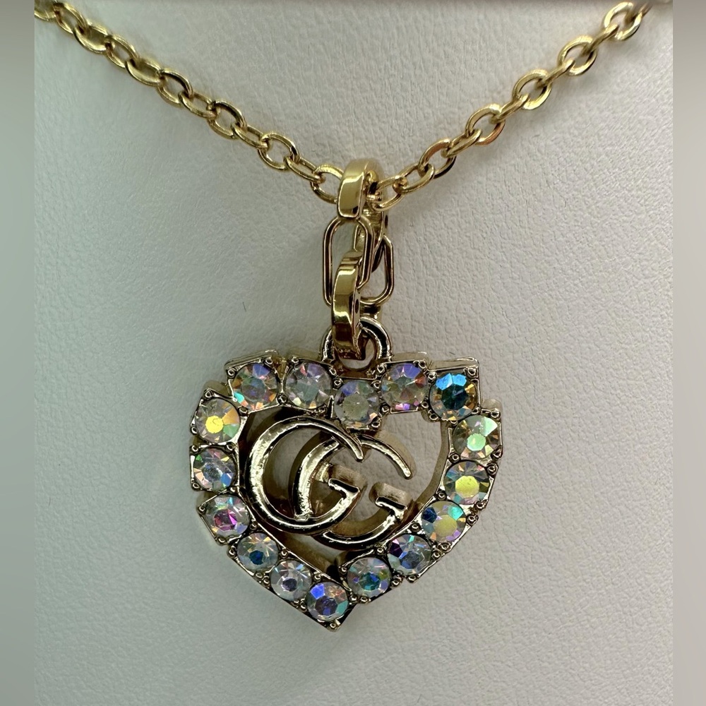 Iridescent Rhinestone Zipper Pull - Picture 8 of 9